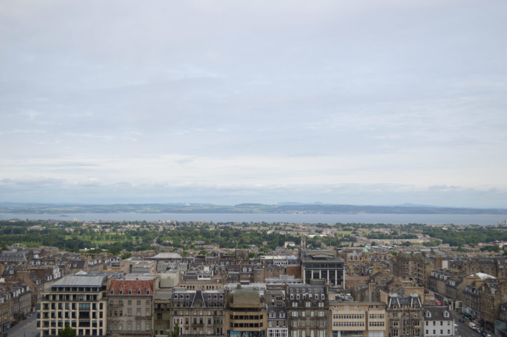 Blick über Edinburgh