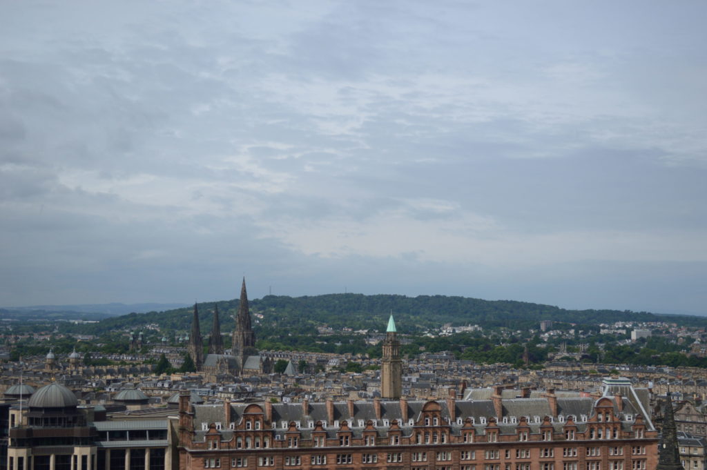 Noch mehr Blick über Edinburgh