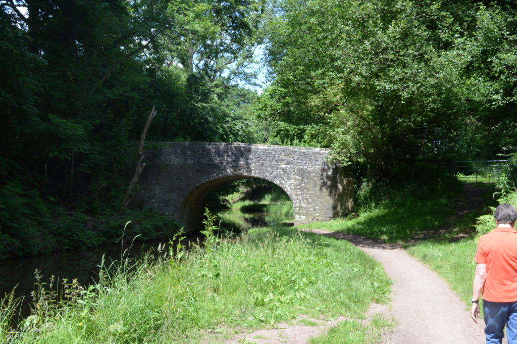 Wanderweg am Brecon Kanal