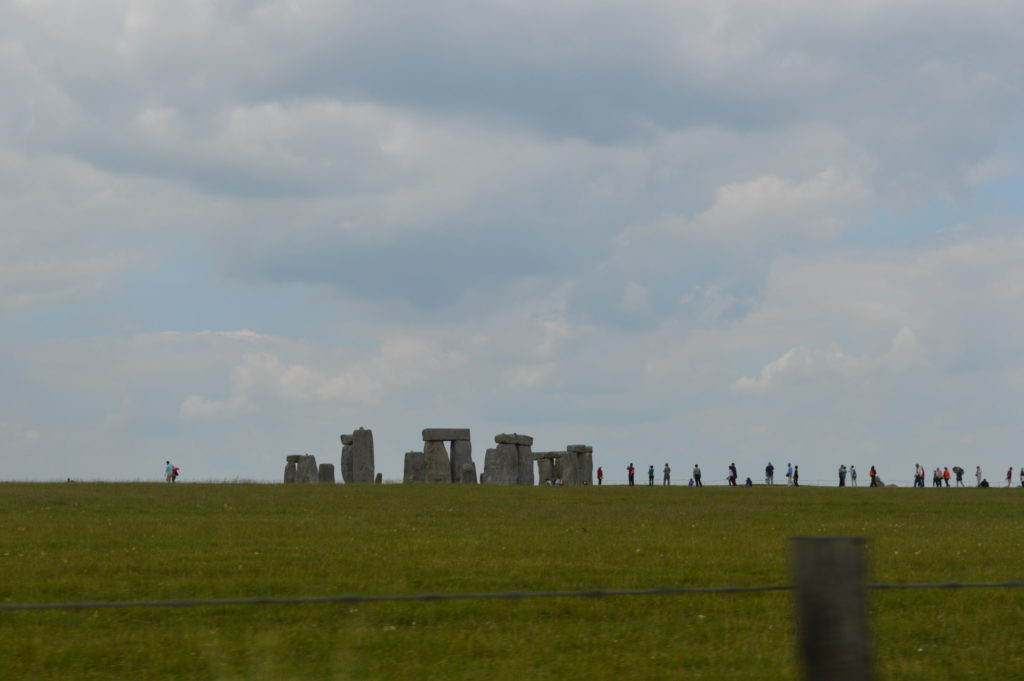 Stonehenge aus dem Taxi