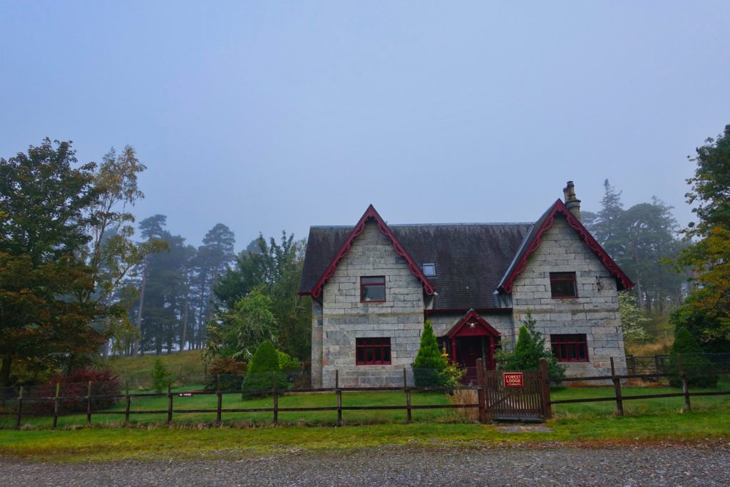 Die Forest Lodge - letzte Zivilisation vor dem Rannoch Moor