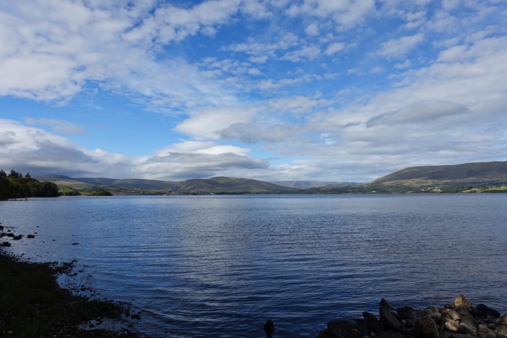 Es klart auf am Lough Corrib