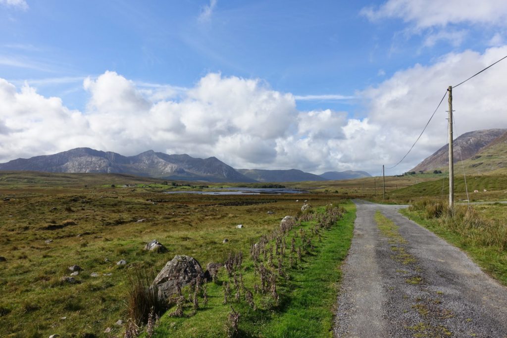 Blick ins Inagh Valley