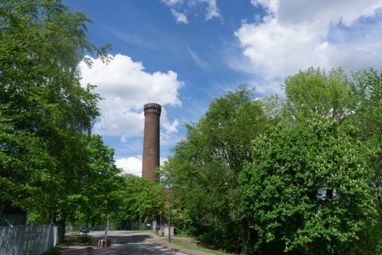 Turm der Hamburger Wasserwerke